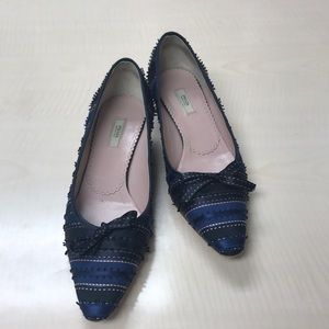 SOLD Prada Ribbon Kitten Heels